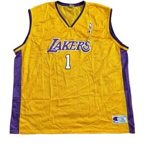 Los Angeles Vintage Custom Lakers #1 Akeem jersey - XL
